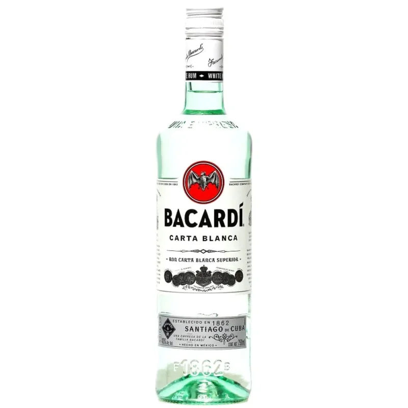 Ron Bacardi Carta Blanca 750cc