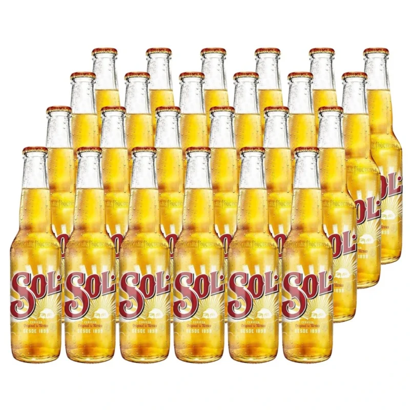 24 cervezas sol