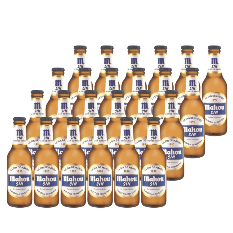cerveza mahou sin alcohol 330cc
