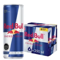 6 Energetica Red Bull Lata 250cc