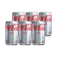 6 Bebida Coca Cola Light 220cc