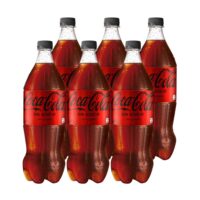 6 Bebidas Coca Cola Sin Azucar 1.5 Litros