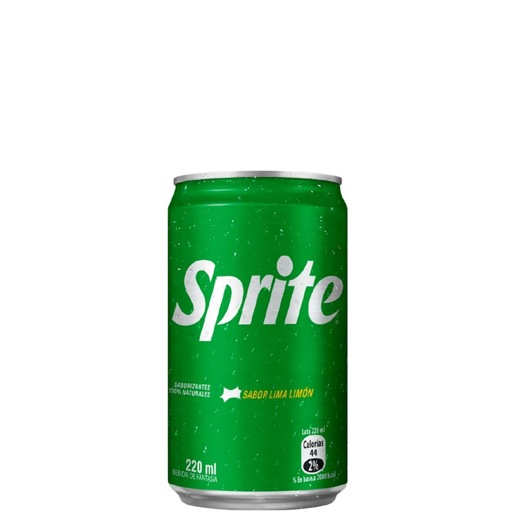 6x Bebida Sprite Sin Azúcar Lata 220cc