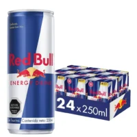 24 Energética Red Bull Lata 250cc