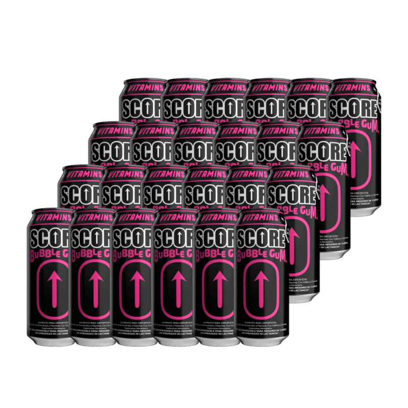 24 Energetica Score Bubble Gum 500cc