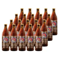 20 Cervezas Paulaner Weissbier Dunkel Bot 500cc