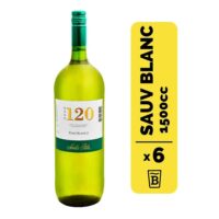 6 Vino Gran 120 Blanco 1.5 Litros