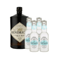 Pack Gin Hendricks 700cc + 4 Fentimans Light Tonic 200cc