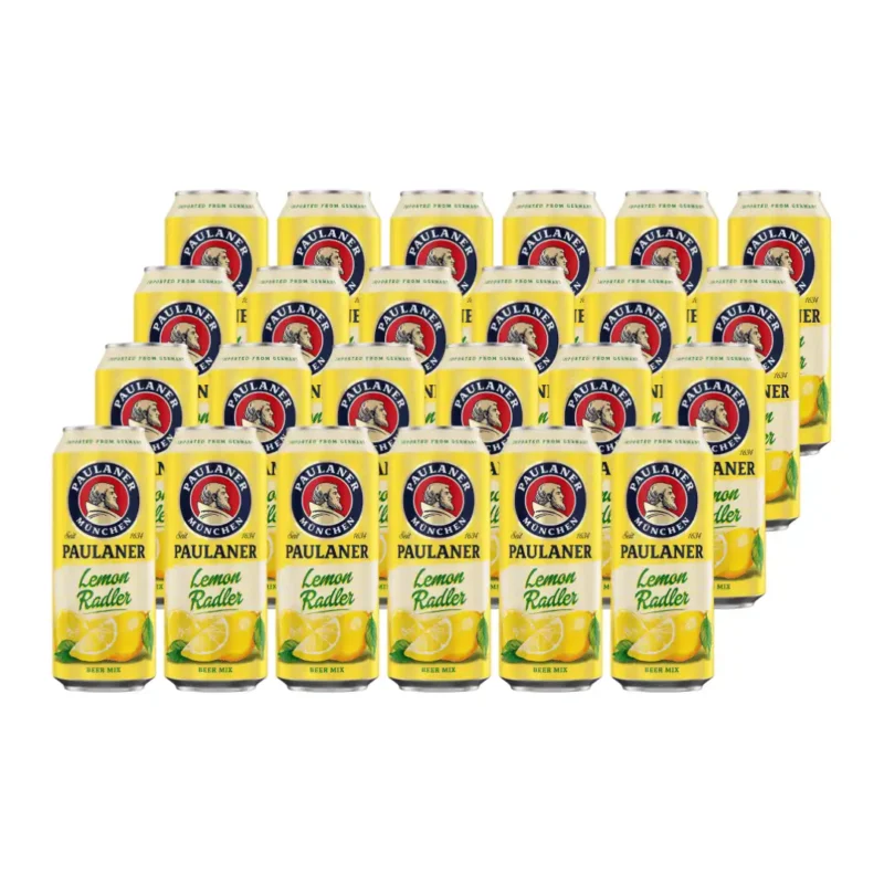 24 Cervezas Paulaner Lemon Radler 500cc