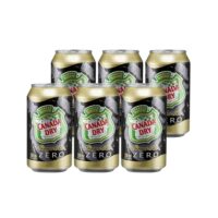 6 Bebidas Canada Dry Ginger Ale Zero 350cc