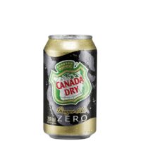 Bebida Canada Dry Ginger Ale Zero 350cc