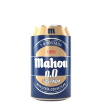 Cerveza Mahou Tostada Sin Alcohol 330cc