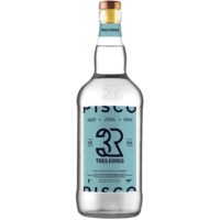 Pisco Tres Erres Transparente 1 Litro