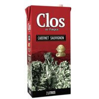 6 Vino Clos De Pirque Cabernet Sauvignon 2 Litros