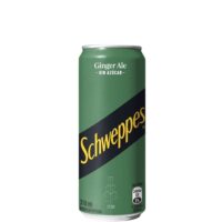 6 Bebidas Schweppes Ginger Ale Sin Azucar 310cc