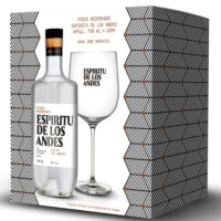 Pack Pisco Espiritu de los Andes 750cc + Copa