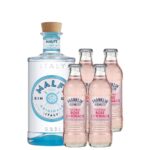 Pack Gin Malfy 750cc+ 4 Rose Lemonade Franklin&Sons 200cc