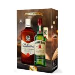 Pack Whisky Ballantines Finest 750cc + Jameson 375cc