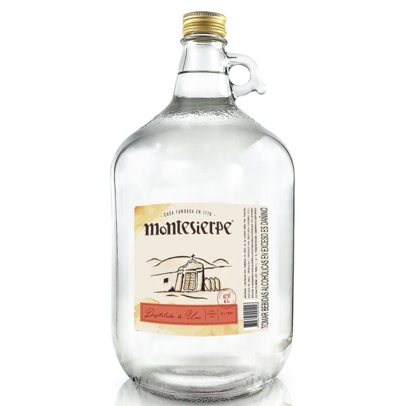 Destilado de Uva Montesierpe 4 Litros