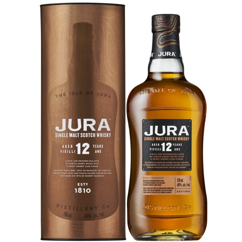 Whisky Jura 12 Años Single Malt 700cc
