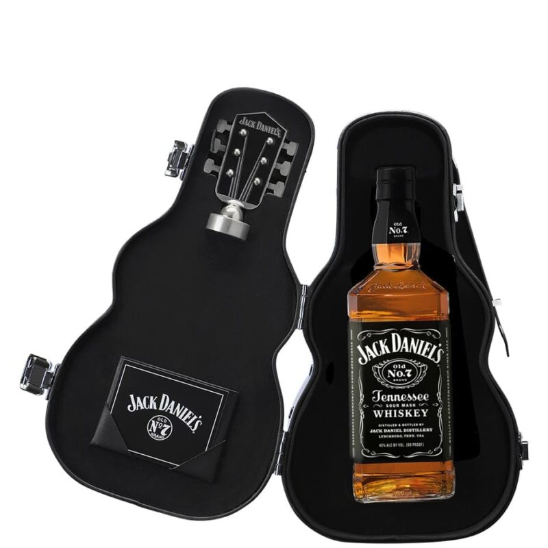Pack Whiskey Jack Daniel´s Old N°7 750cc + Estuche Guitarra