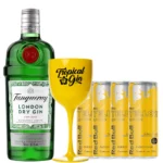 Pack Gin Tanqueray 700cc + 4 Red Bull Yellow + Copa