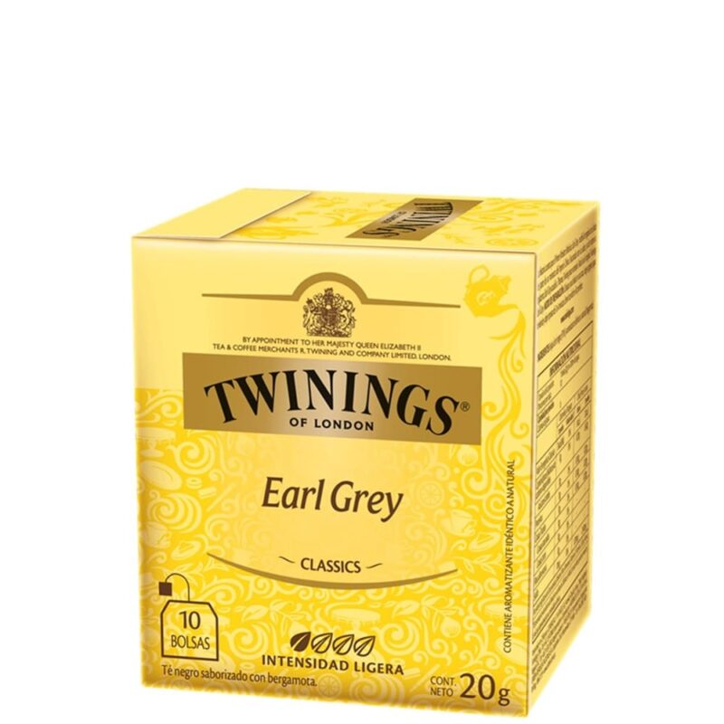 Te Twinings Earl Grey 10 Bolsas