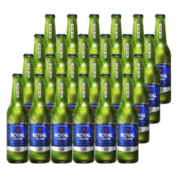 24 Cervezas Royal Guard Cero 355cc