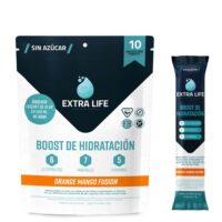 Boost de Hidratación Extra Life Orange Mango Fusion 10 Unidades