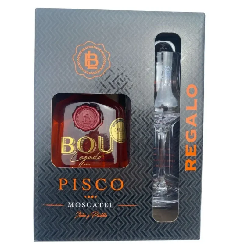 Pisco Bou Legado Reservado 750cc + Copa
