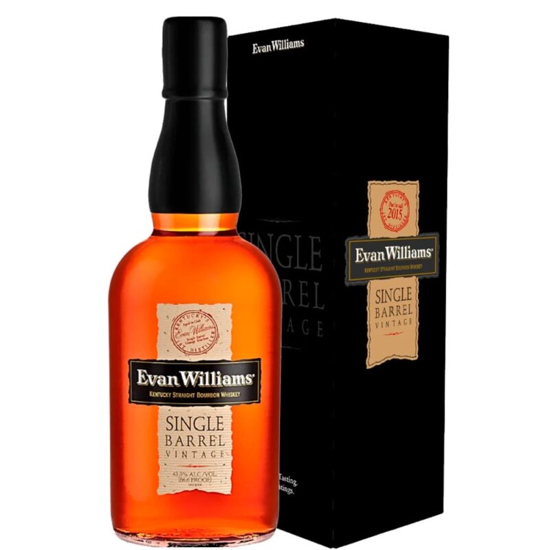 Whiskey Evan Williams Single Barrel 750cc Whiskey Evan Williams Single Barrel 750cc