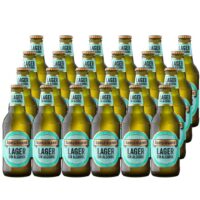 24 Cervezas Kunstmann Lager Sin Alcohol 330cc
