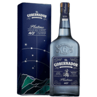 Pisco El Gobernador Platino 750cc