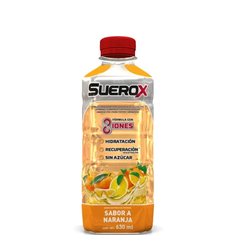 Bebida Isotonica Suerox Naranja 630cc