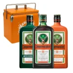 Pack 3 Licor Jagermeister + Cooler Pantone Naranjo