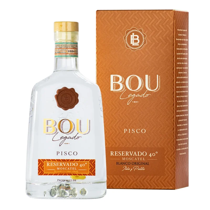 Pisco Bou Legado Blanco 750cc