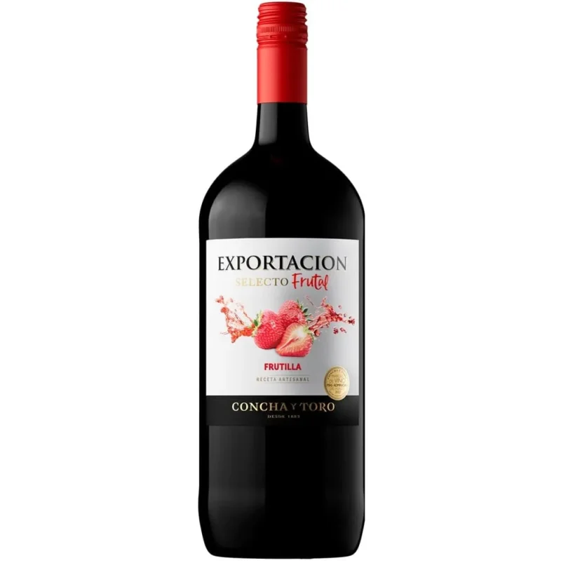 Vino exportacion selcto frutilla borgona 1.5lt