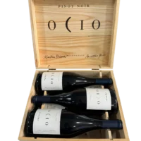 6 Vino Cono Sur Ocio Pinot Noir 750cc Caja de Madera