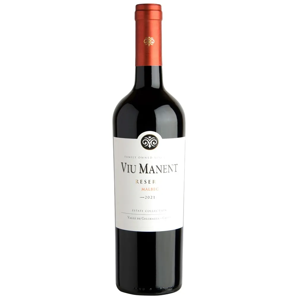 6 Vino Viu Manent Reserva Malbec 750cc